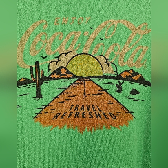 WILDFOX x Coca-Cola hollywood travel refreshed sweatshirt size XL - Picture 3 of 6